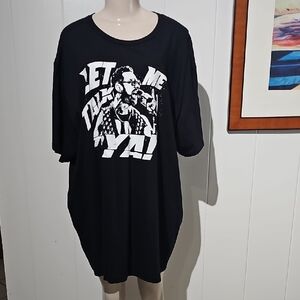 Black Graphic Men's Shirt
